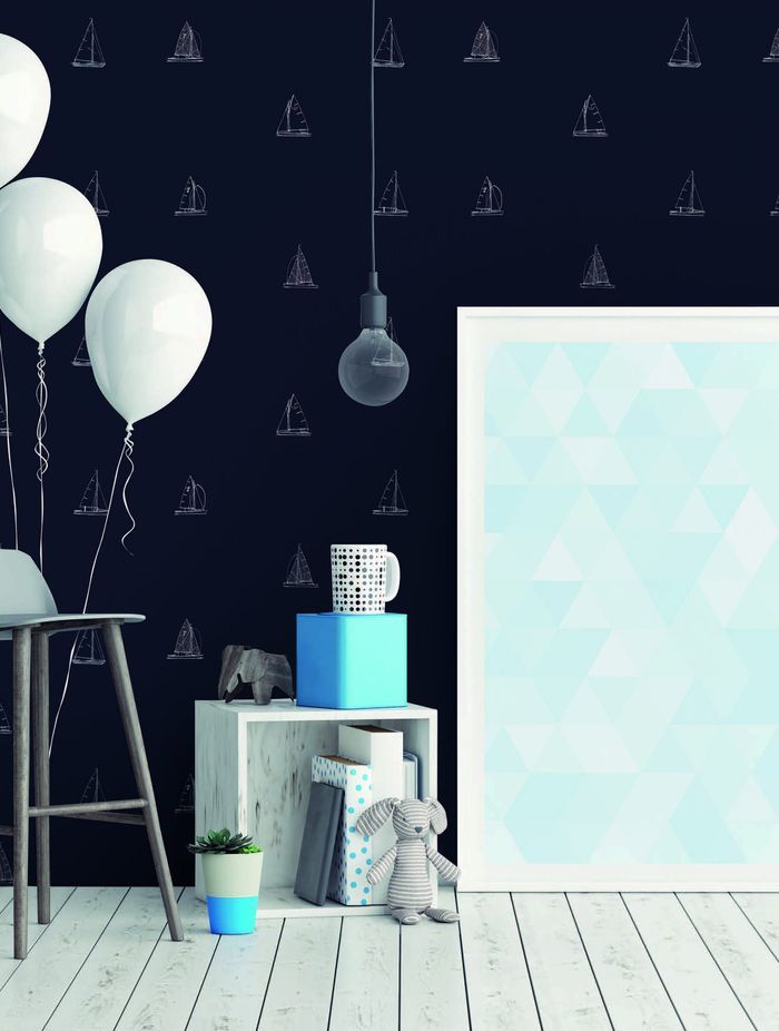 The right wallpaper can play an instrumental role in the theme of a room.