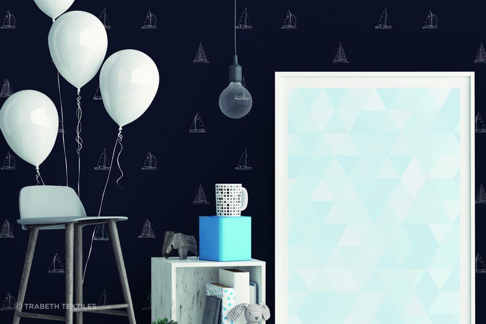 The right wallpaper can play an instrumental role in the theme of a room.