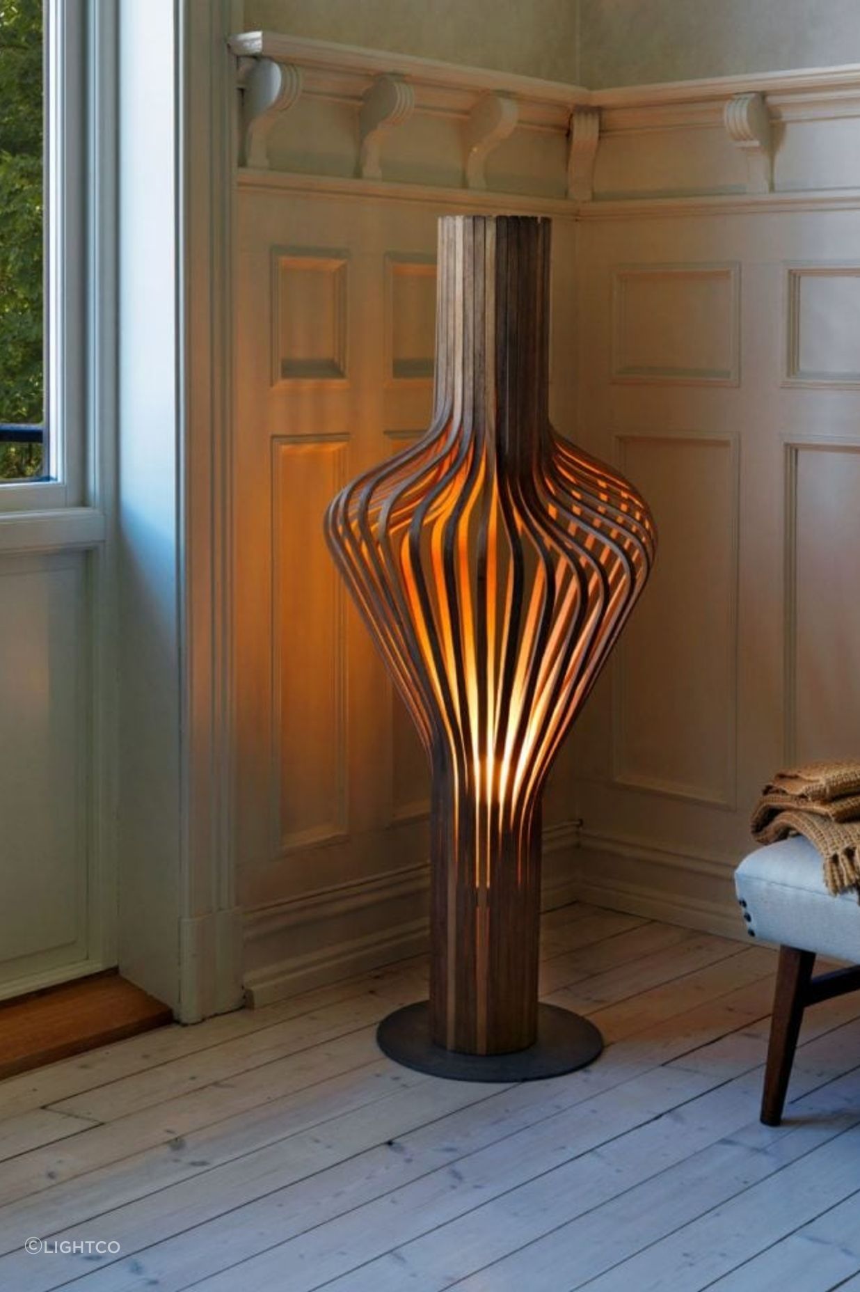 The Diva Floor Lamp demands to be the centre of attention.