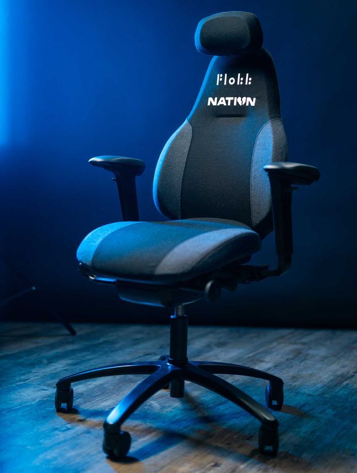The RH Mereo is all about maximum performance combined with easy-to-use controls, making it the perfect gaming chair for shared gaming environments.