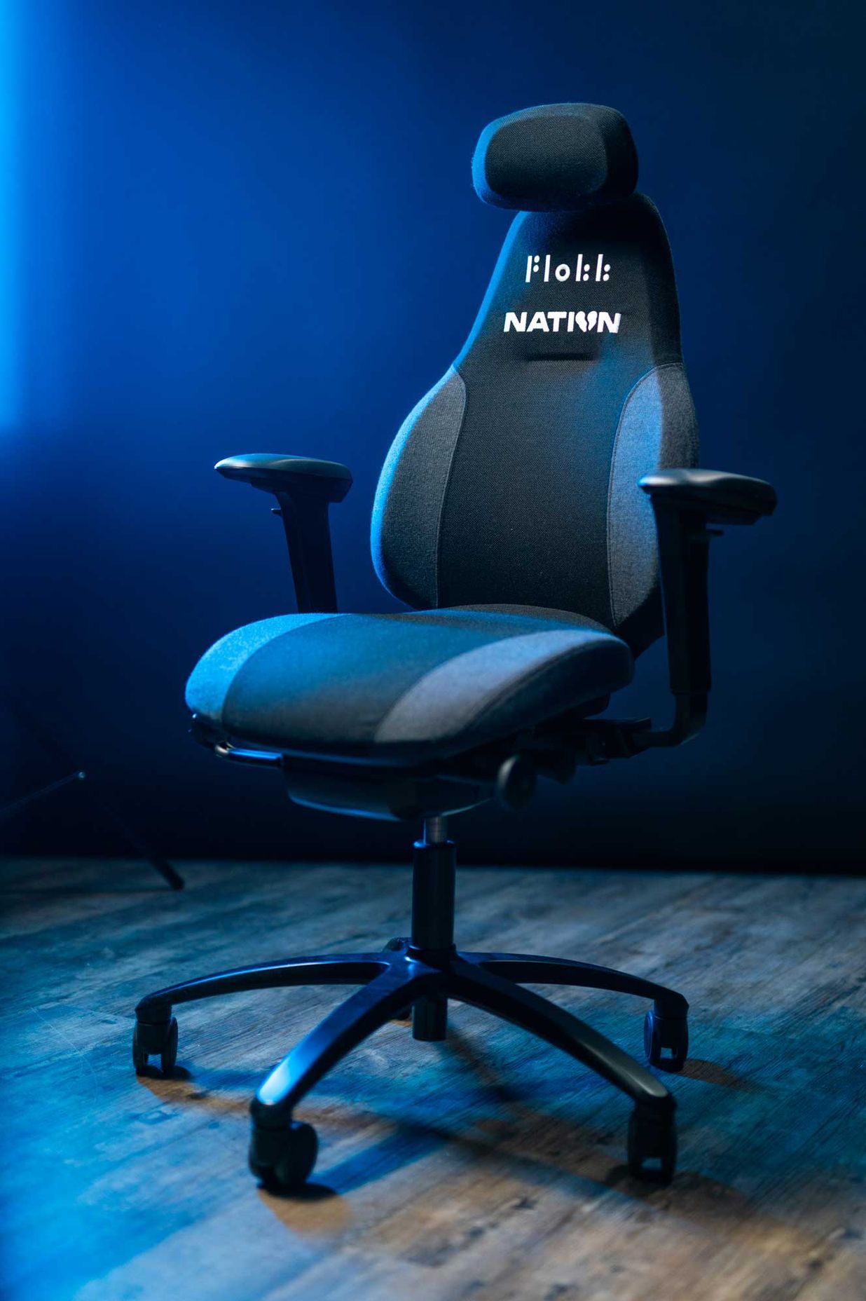 The RH Mereo is all about maximum performance combined with easy-to-use controls, making it the perfect gaming chair for shared gaming environments.