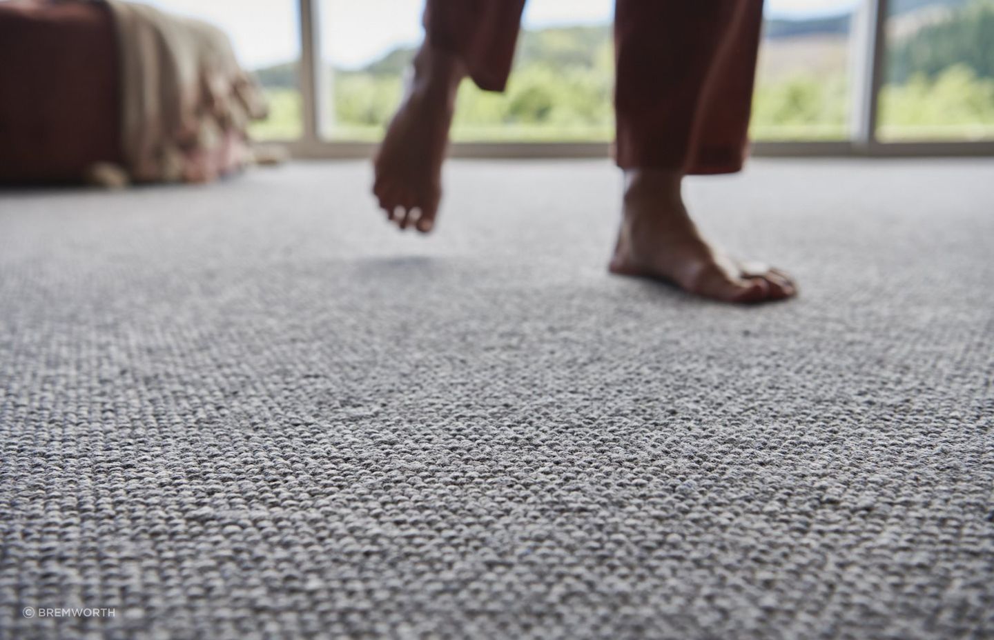 Wool carpets provide a luxurious and soft cushioning feel under your feet. Featured product: Samurai Wool Carpet.