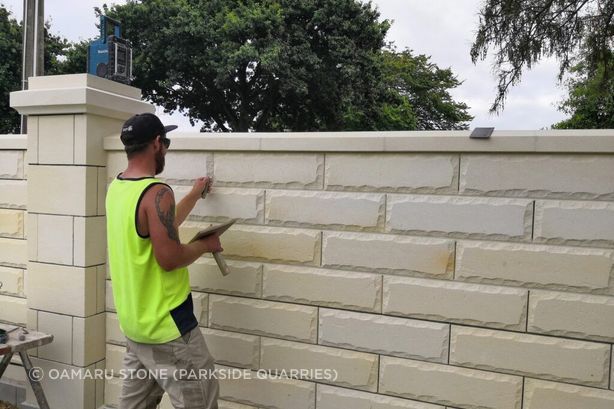 The size of limestone blocks required for a project will depend on the application.