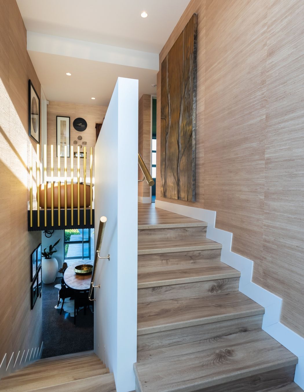 Laminates or timber-look tiles are ideal for homes with underfloor heating.