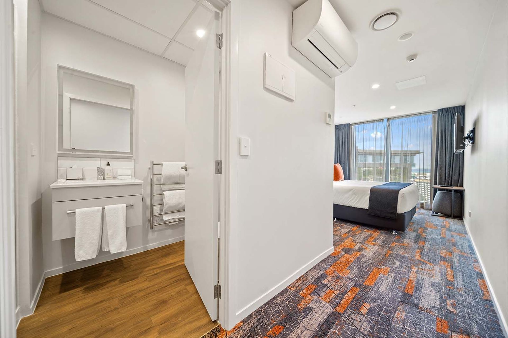 Hills Commercial Floors' work on the Ramada Hotel in Newmarket.