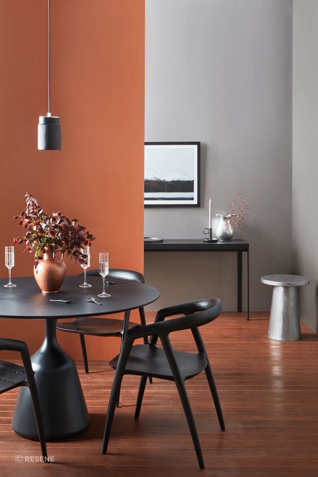 Modern living room wallpaper can complement your furniture choices.