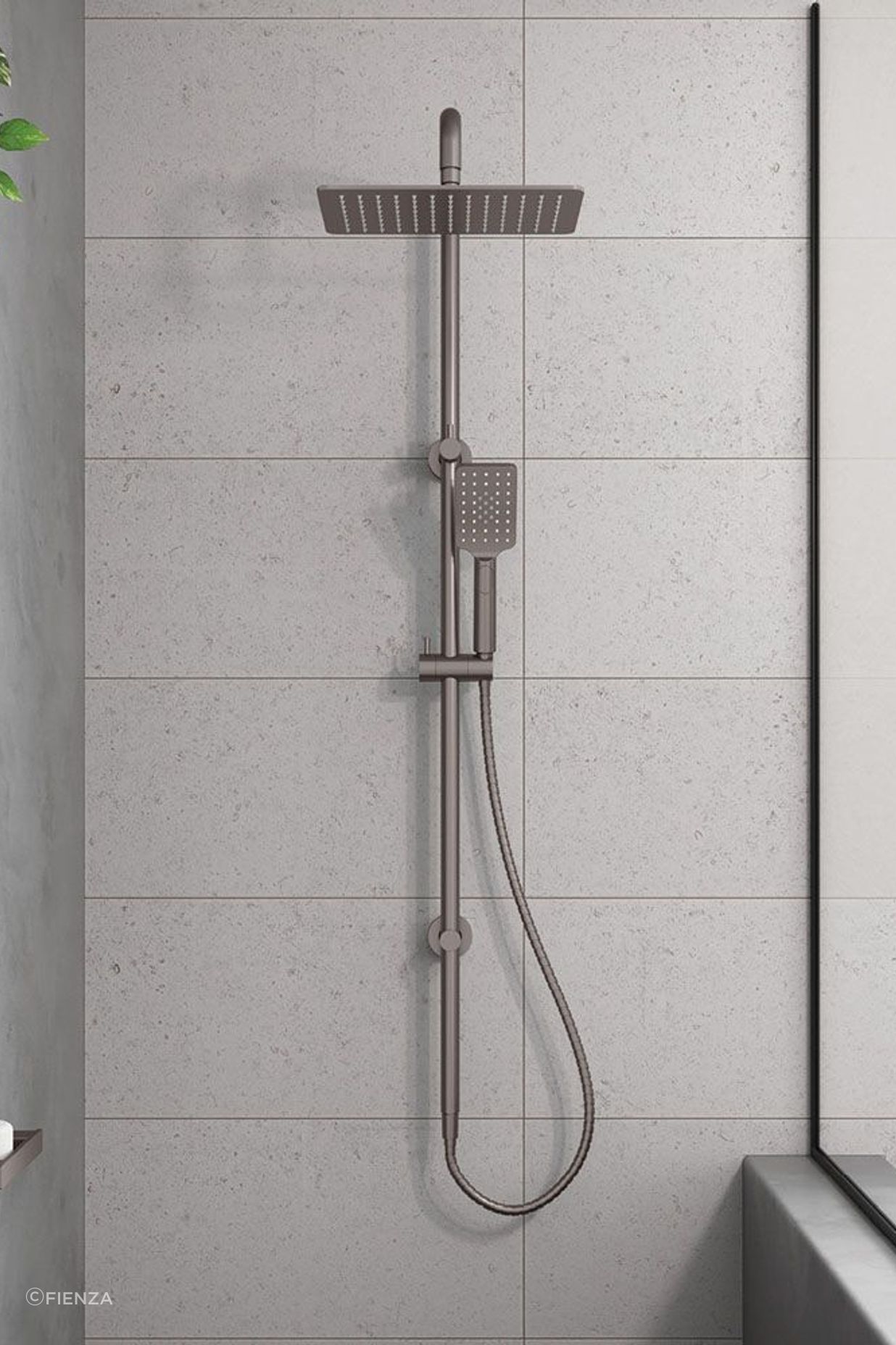 Shower heads come in various styles. Featured Product: Tono Twin Showers by Fienza