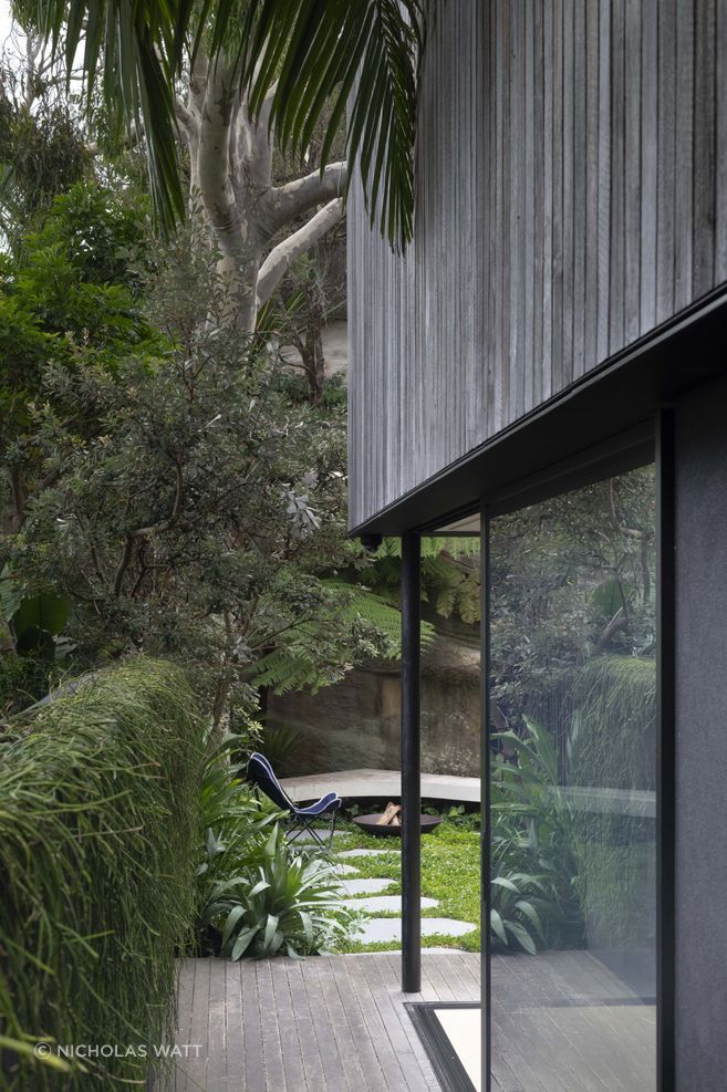 Though the site is compact, each space is now thoughtfully landscaped.