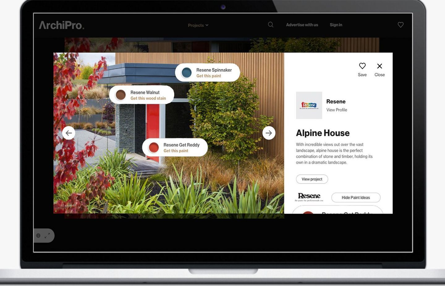 The Resene Colour Selector