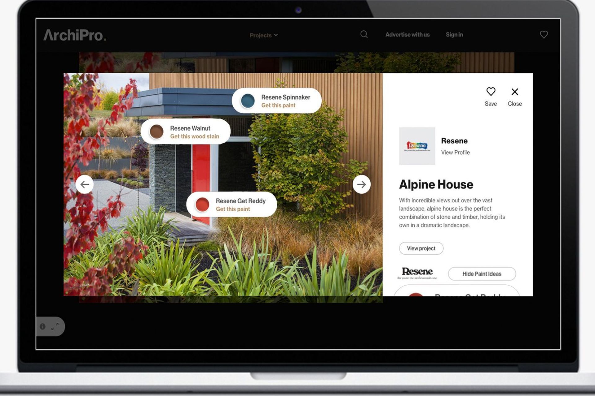 The Resene Colour Selector