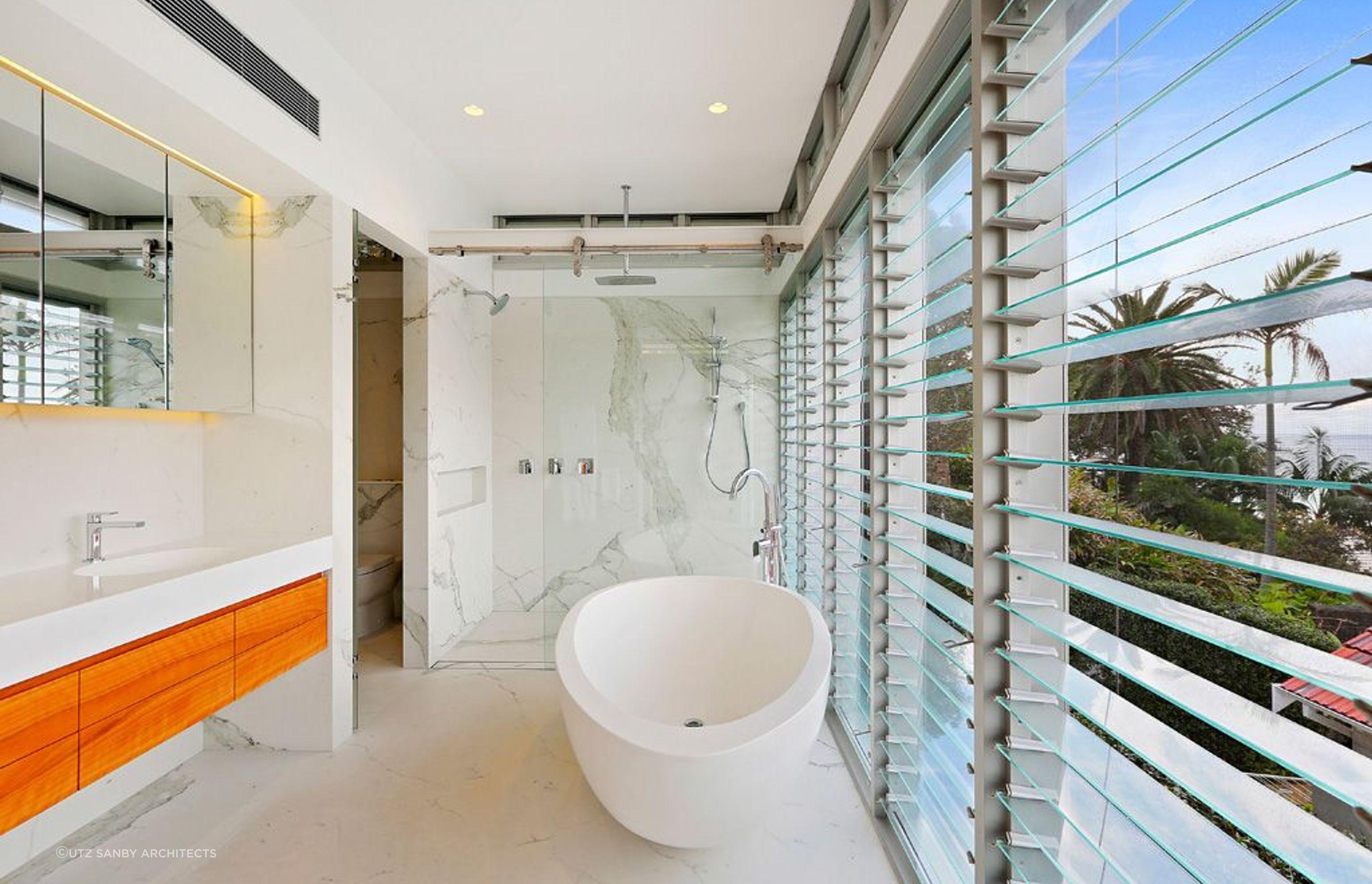 A full bathroom installation can take between 3 - 12 weeks. Photography: Walters Media