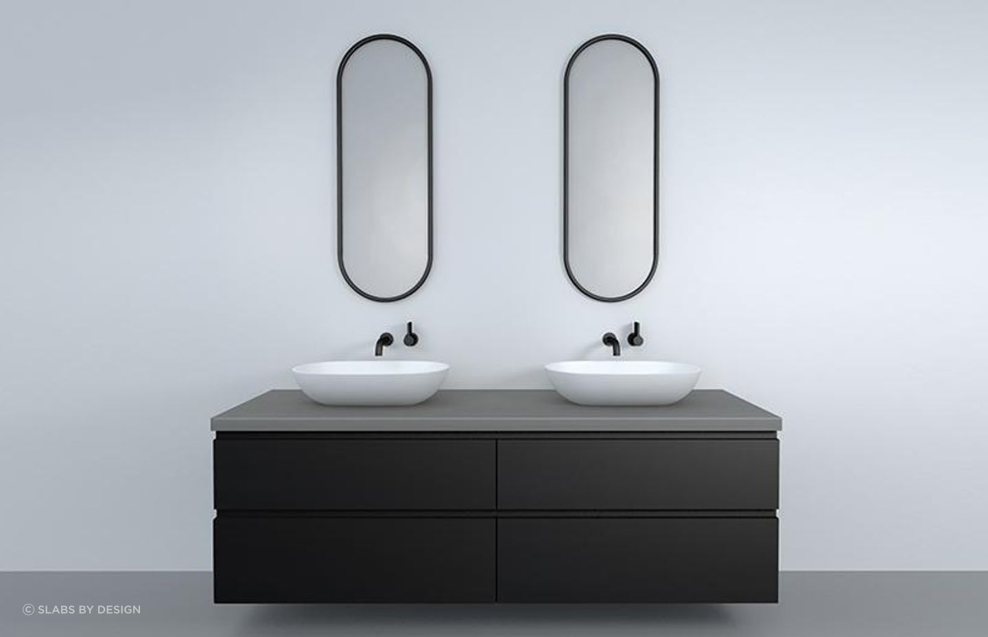 Bondi Wall Hung Vanity from Slabs By Design