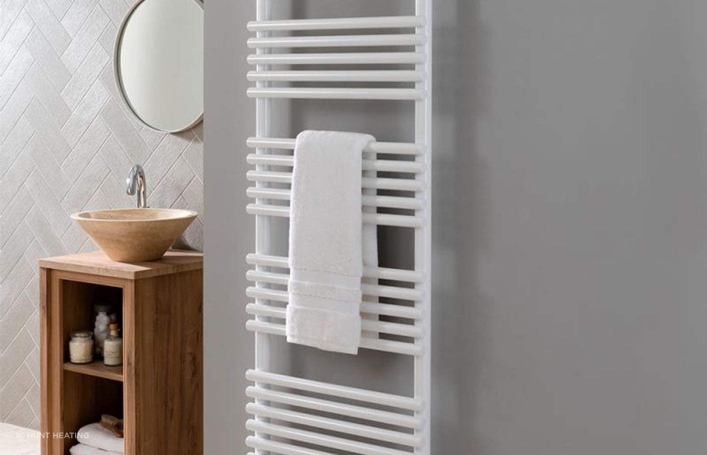 BD 25 Heated Towel Rails from Hunt Heating