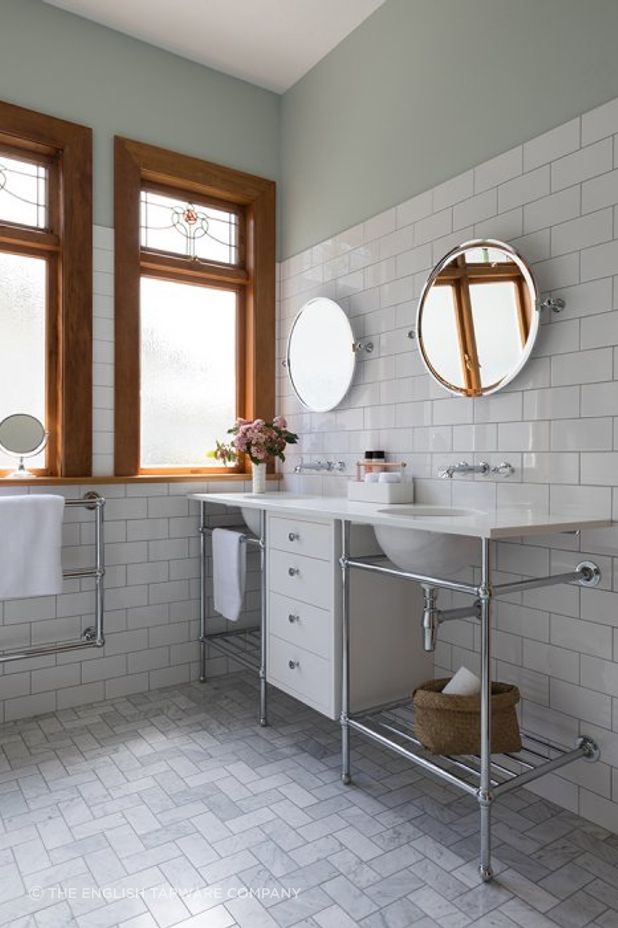 Hawthorn Hill Tilting Bathroom Wall Mirrors from The English Tapware Company