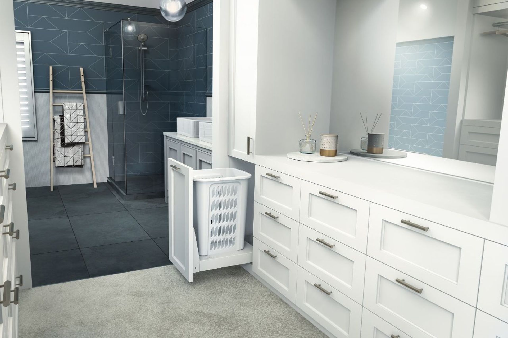 Smart storage solutions with the Hideaway Laundry Hamper from Hideaway Bins