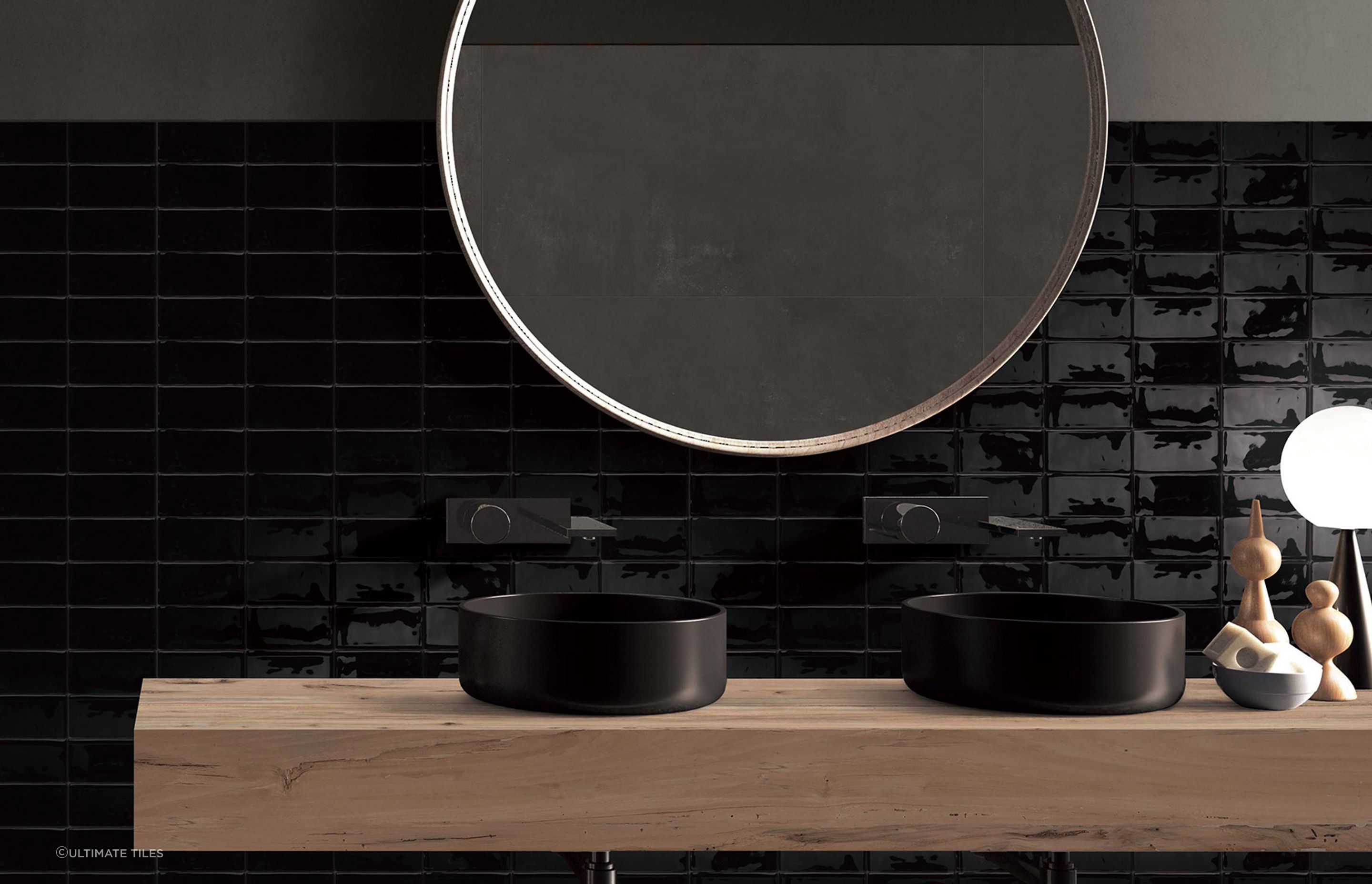 Luxe Midnight Tiles from Ultimate Tiles