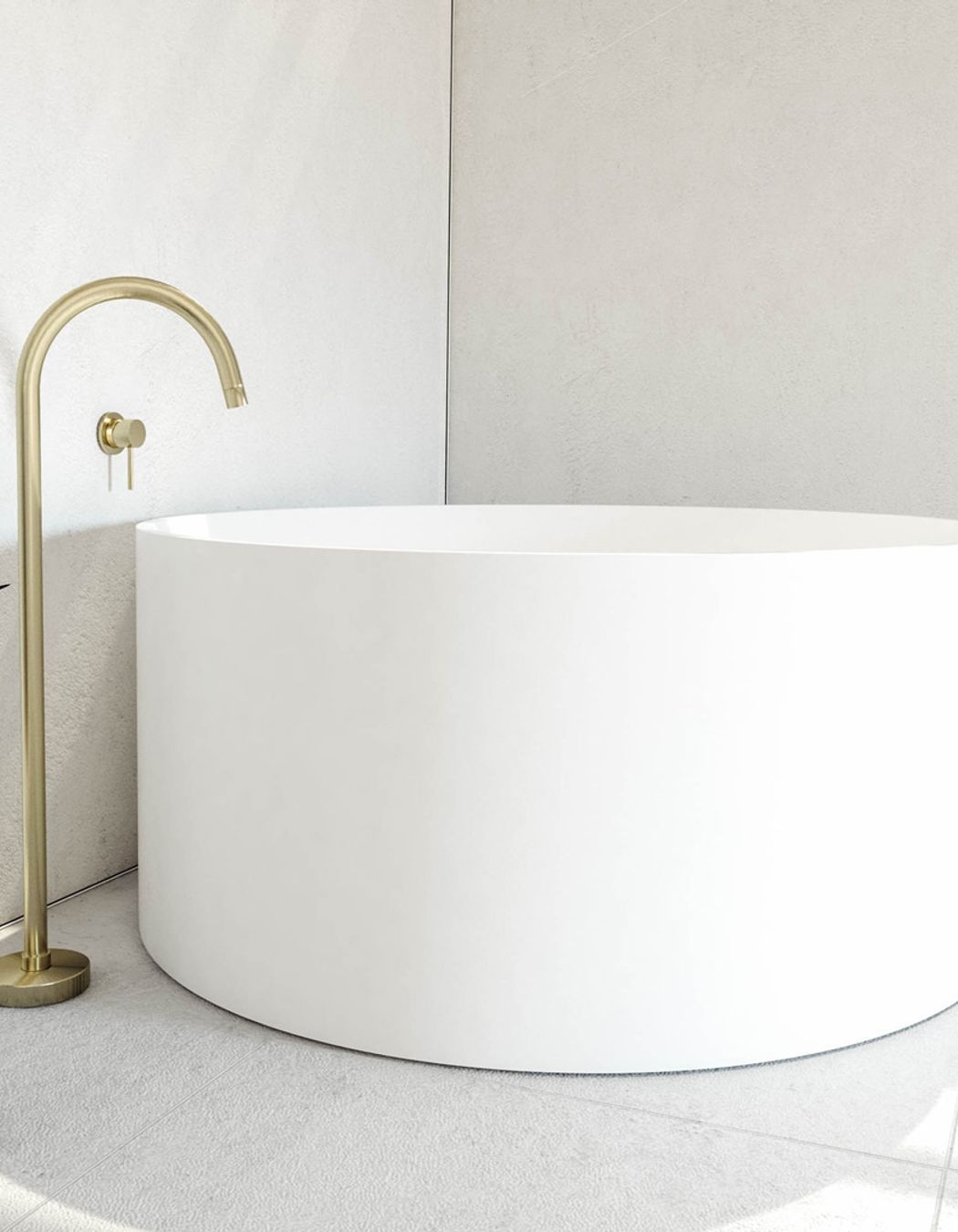 ABI Interiors - Oscar Floor Mounted Bath Filler