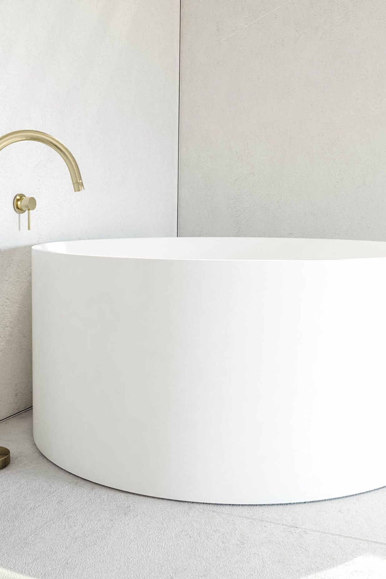 ABI Interiors - Oscar Floor Mounted Bath Filler