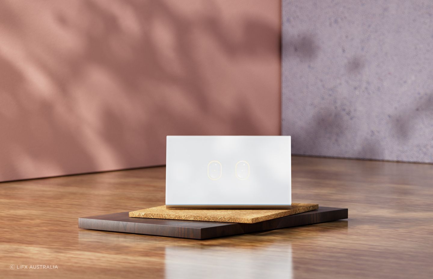 LIFX Smart Switch 2 Gang enables voice control of lights with Google Home or Amazon Alexa