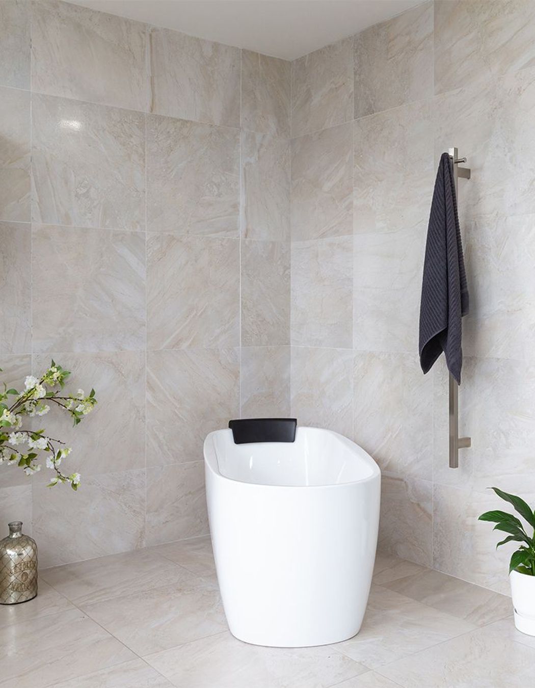 EZY FIT Heated Towel Rail from Renovator Store