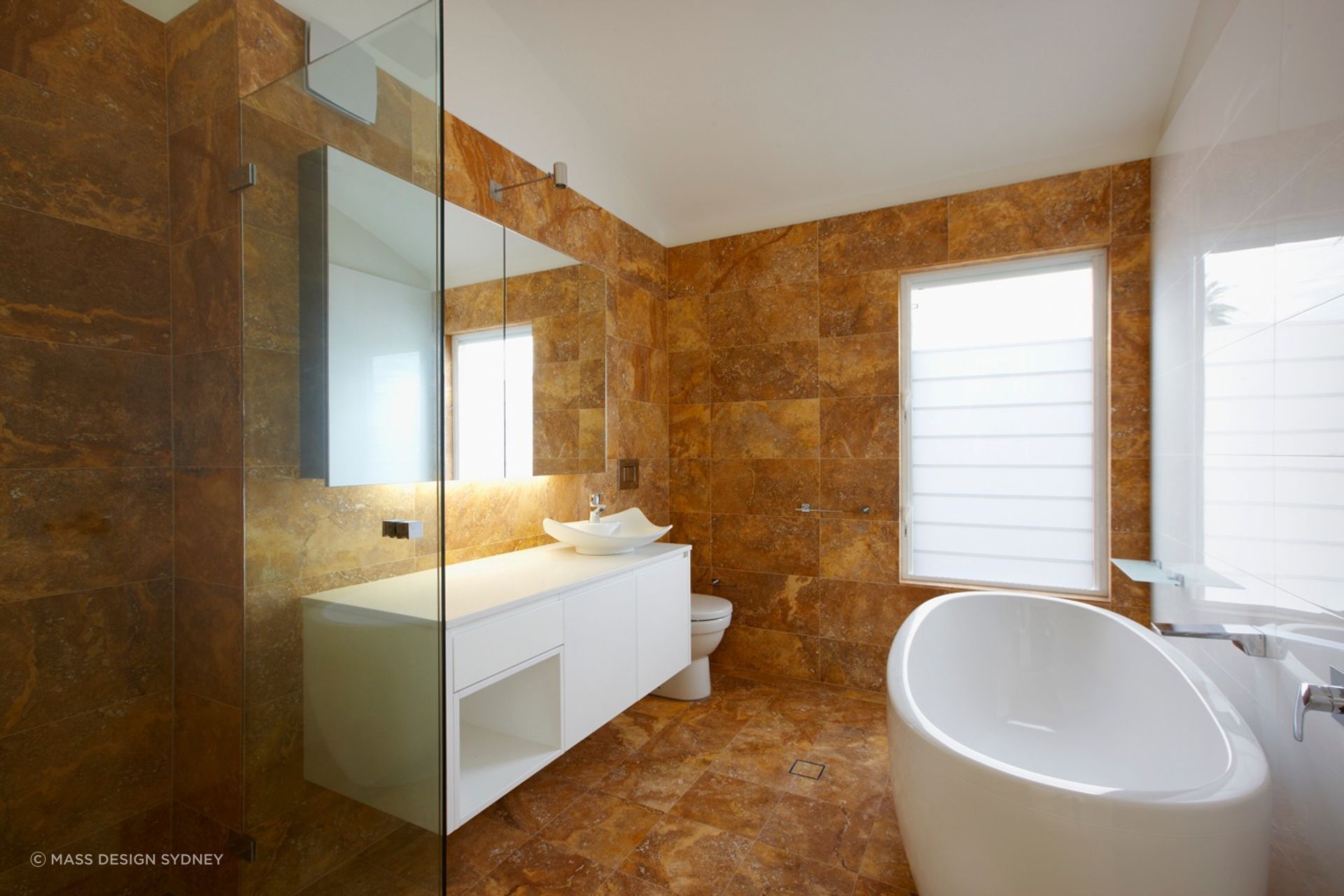 Private residence bathroom in North Manly - Photography: Lawson &amp; Lovell Building Services