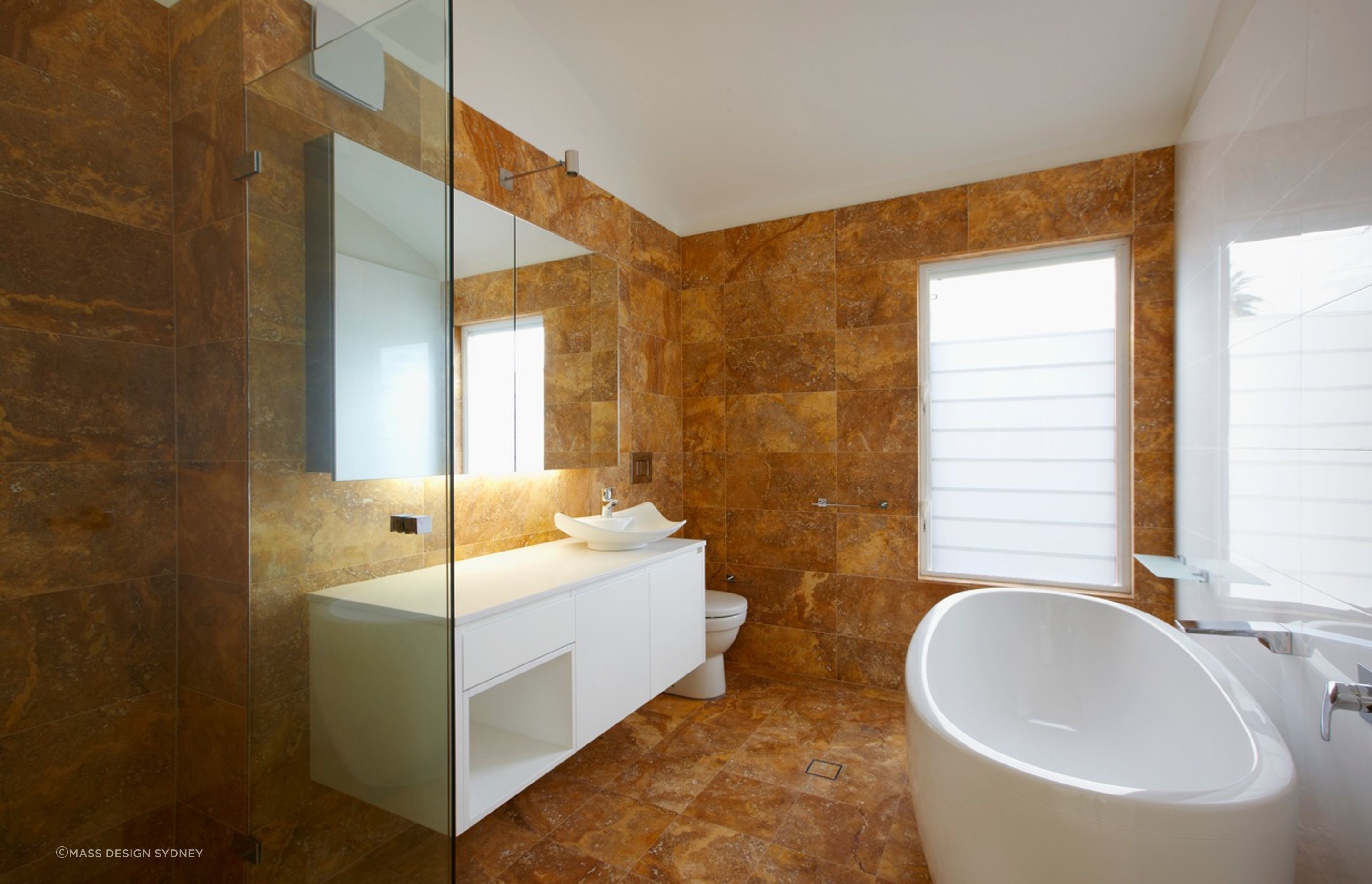 Private residence bathroom in North Manly - Photography: Lawson &amp; Lovell Building Services