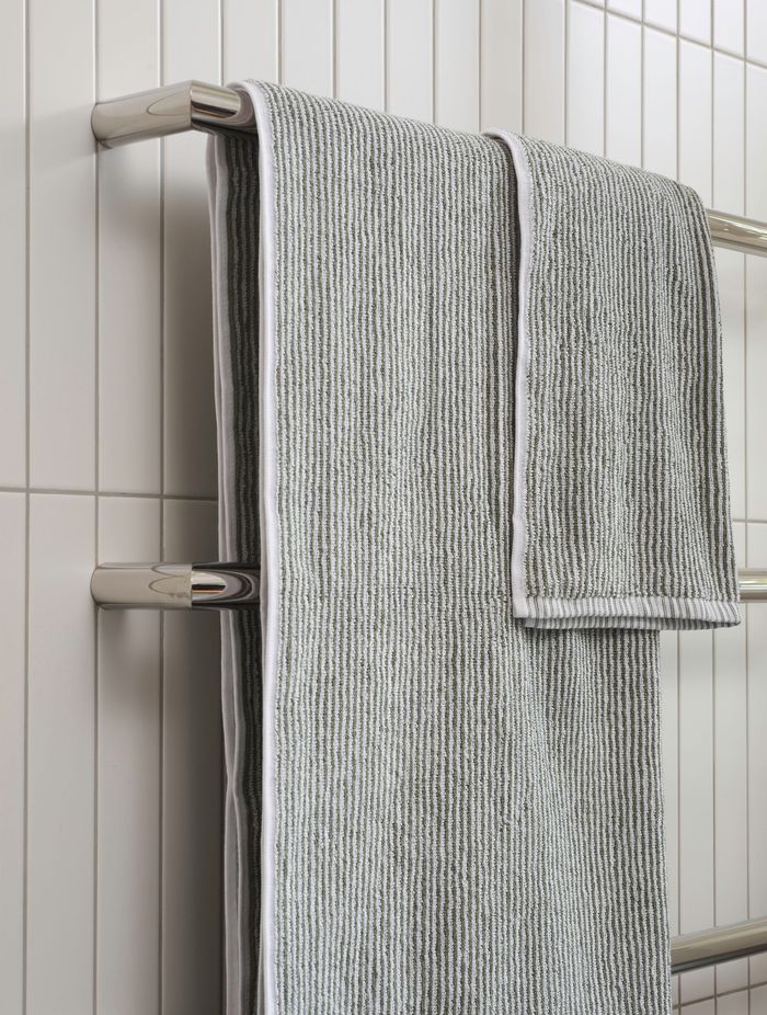 Stripe Organic Cotton Bath Towel from Città