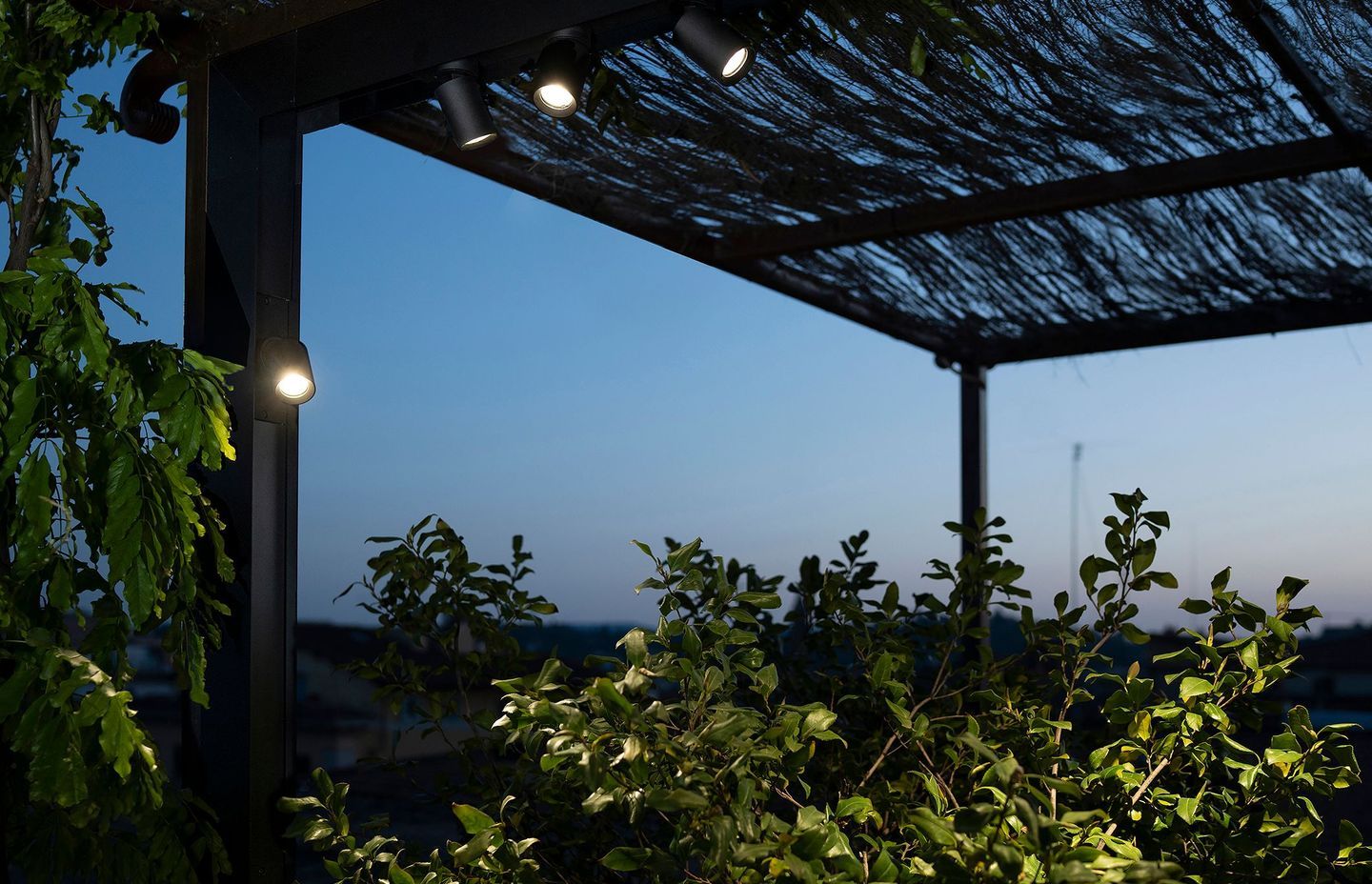 The seamless integration into the outdoor environment is a key feature of the IVY system.