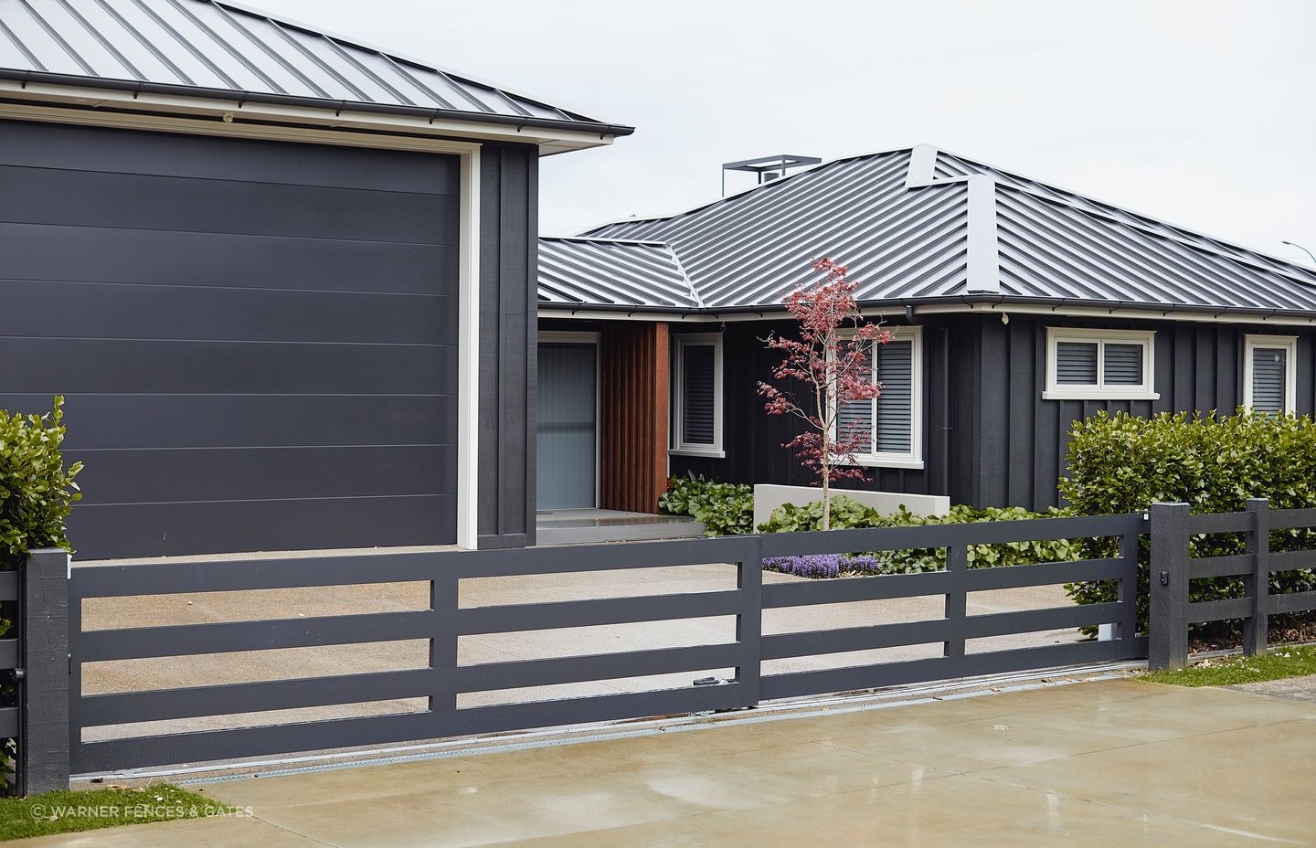 Warner Fences &amp; Gates develop designs that elevate street appeal.