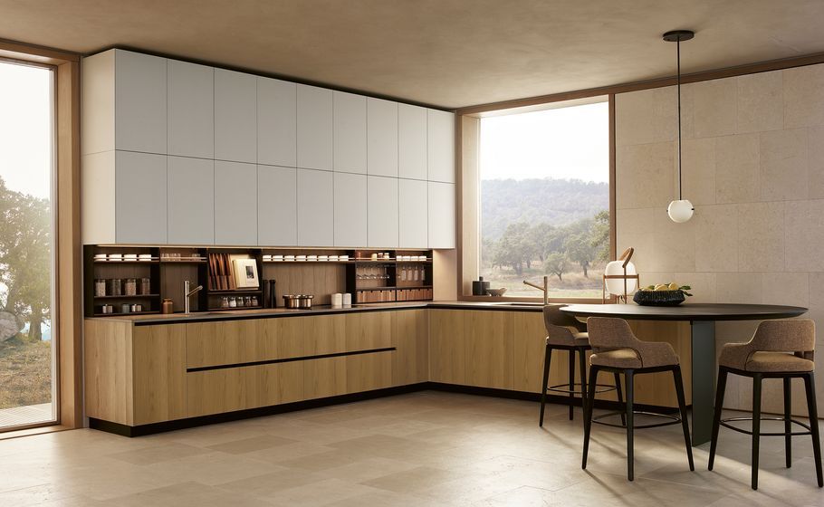 A unique approach to kitchen materiality