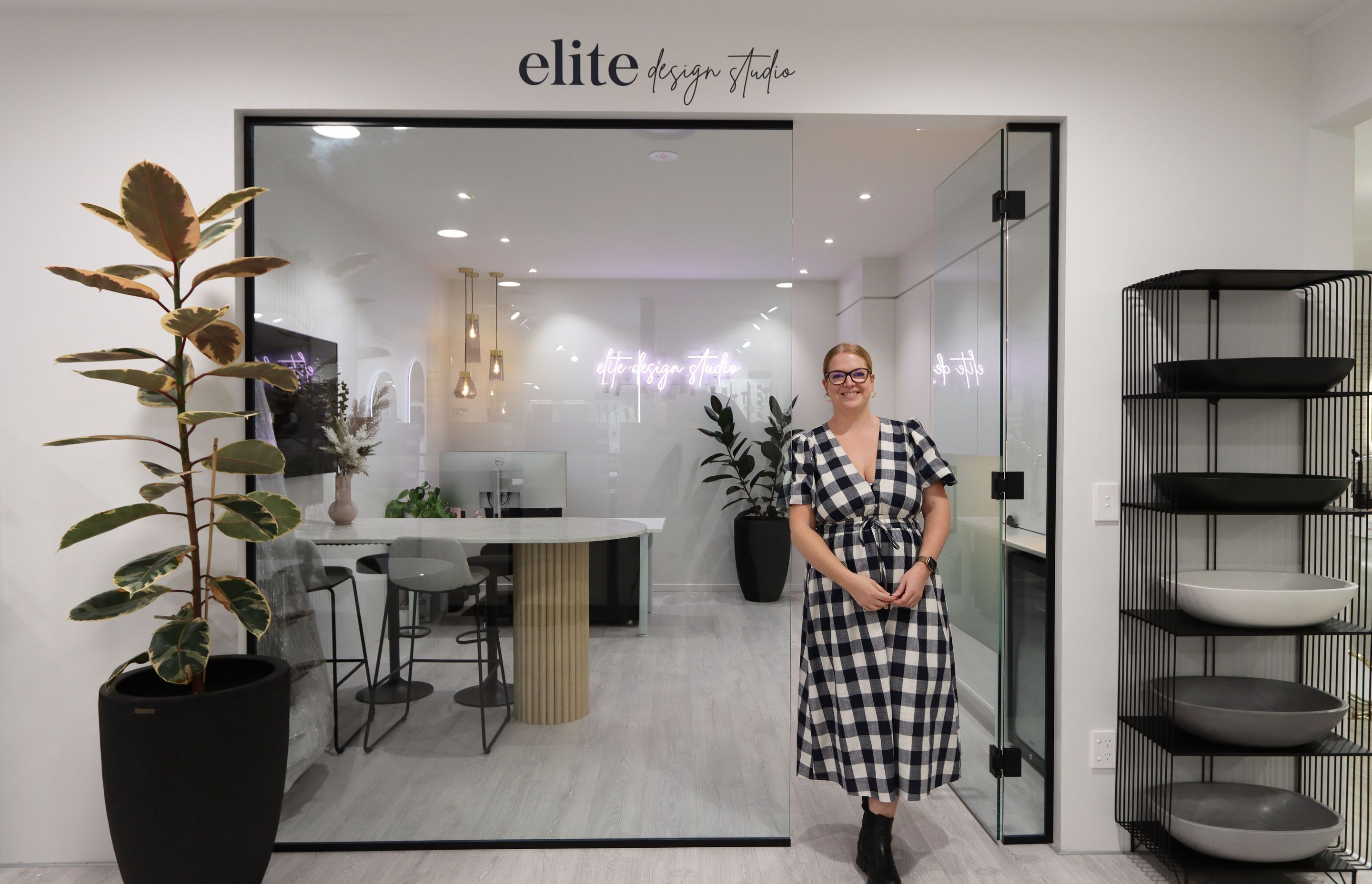 Hannah Brown and her new design studio. Designers and homeowners can reintroduce colour with fixtures, tiles, decor and more.