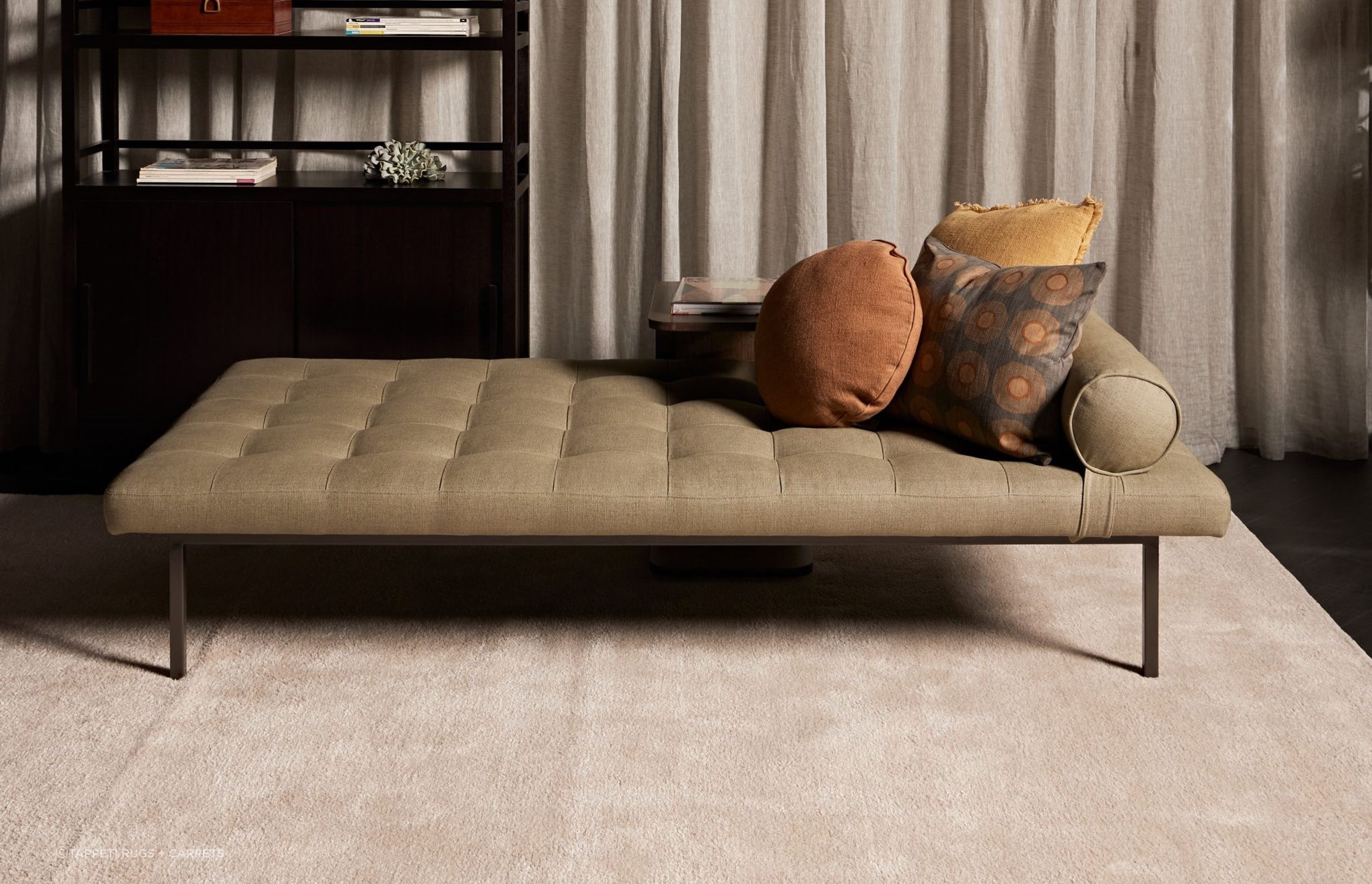 The Ora Shaggy Sand rug is a luxurious shag pile rug that is both sophisticated and cosy
