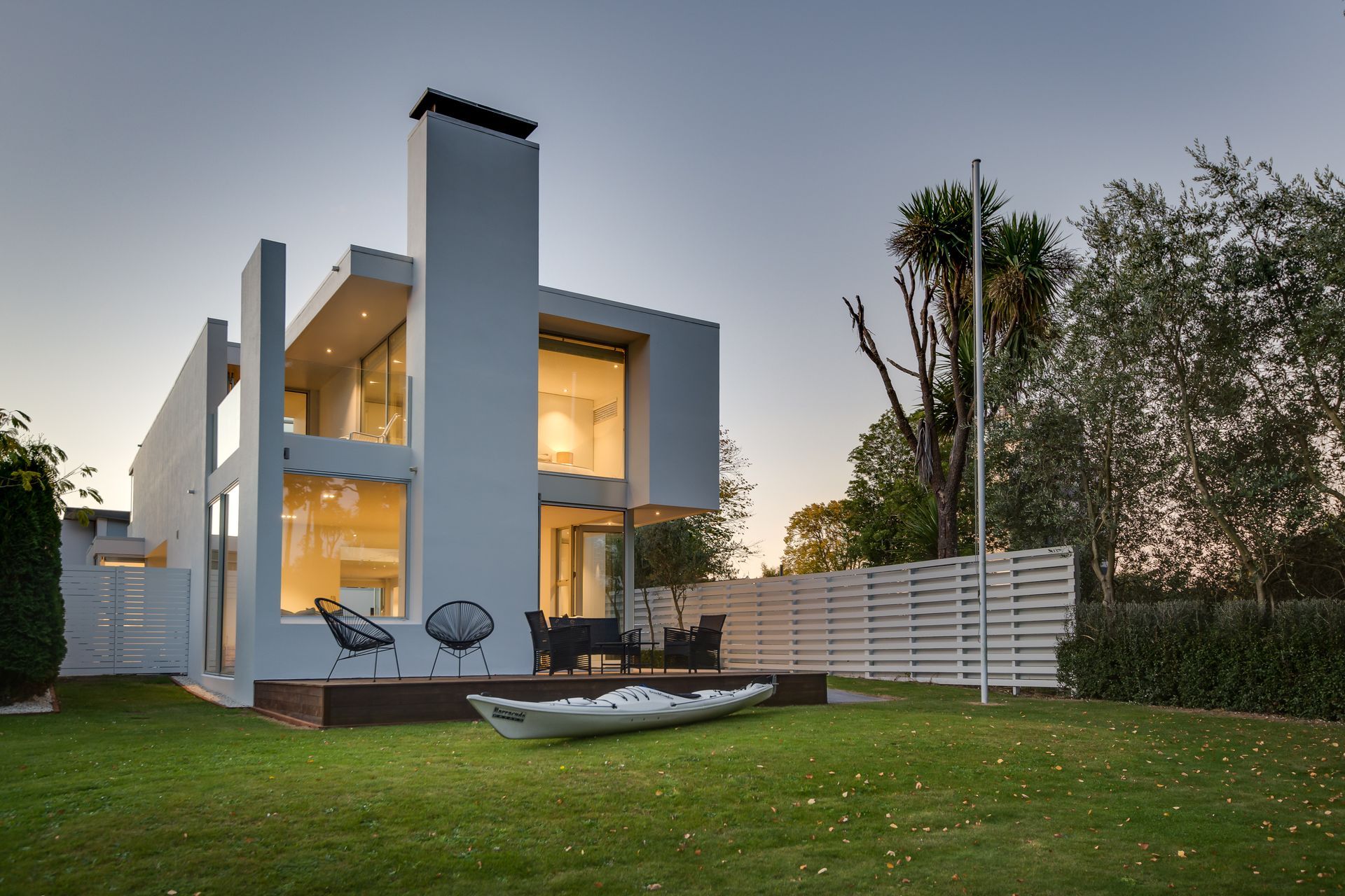 This home on Millbank Lane was designed by Warren & Mahoney and was restored by Tim and his team.