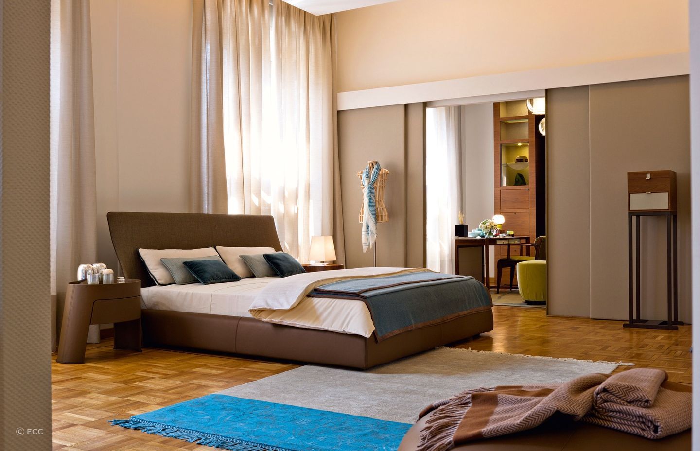 Nothing beats a comfortable bed, like the Altea Bed by Georgetti, to make a bedroom feel like a haven.