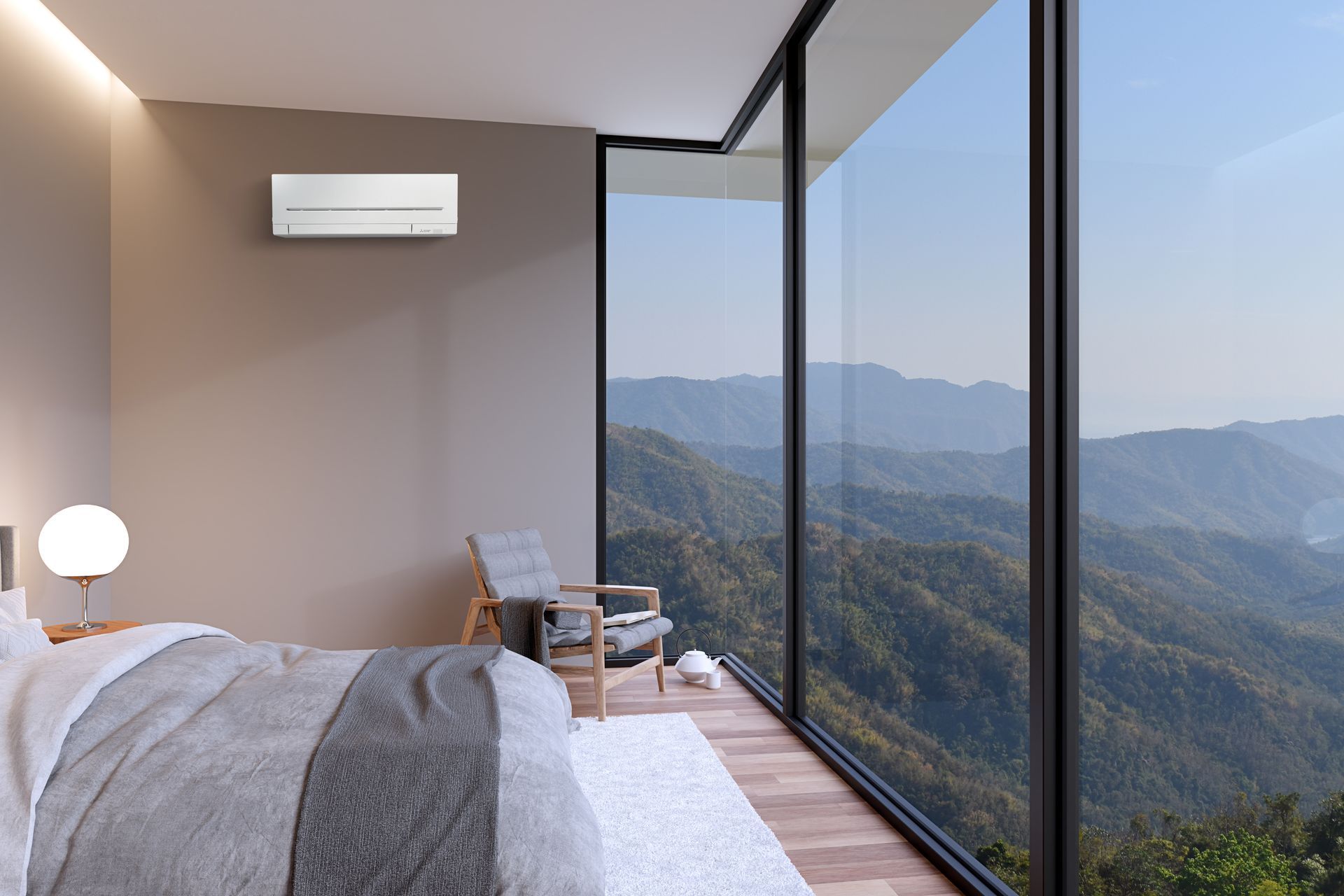 The AP Mini is the perfect solution for quiet, energy-efficient comfort in bedrooms, allowing occupants total control of their room’s temperature.