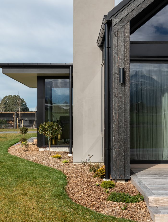 The charring process not only provides a distinctive look, but offers durability as well.