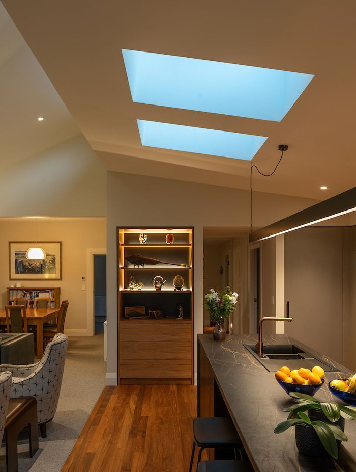 The old and new parts of Woburn Villa now blend seamlessly, creating a true sanctuary for the owners.