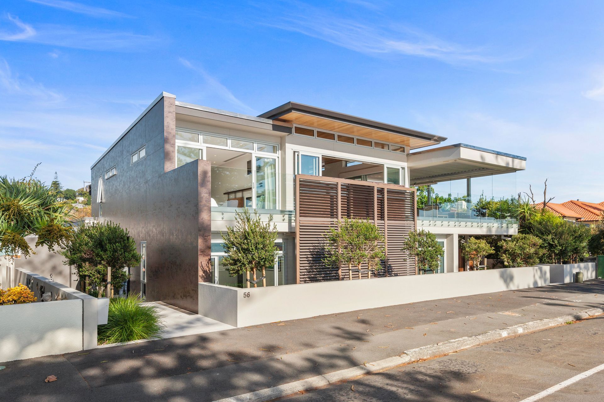 This coastal property evokes sunny Malibu days, with plenty of outdoor space to enjoy summer activities.