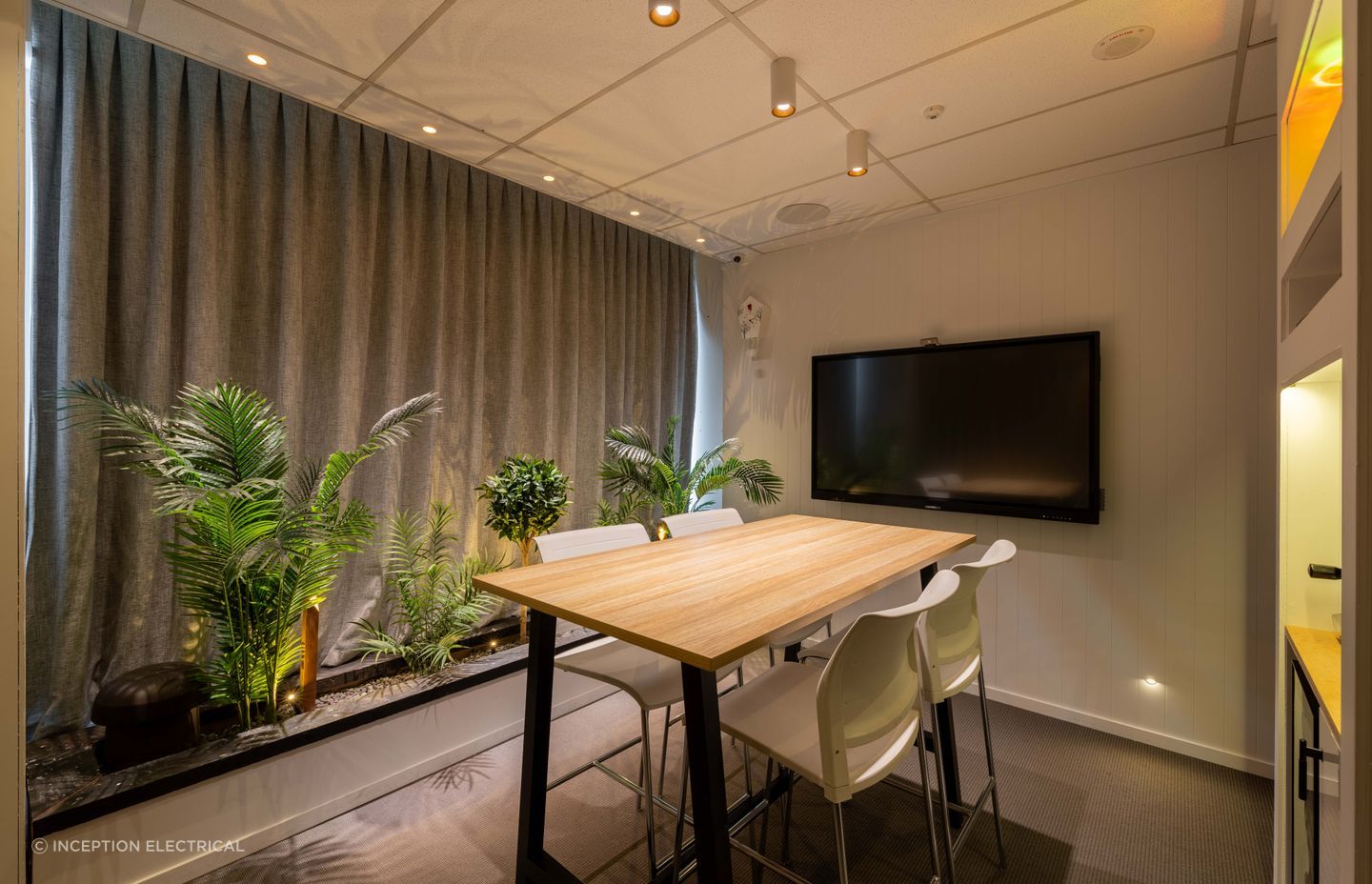 Inception's dedicated showroom can demonstrate the benefits of smart homes.