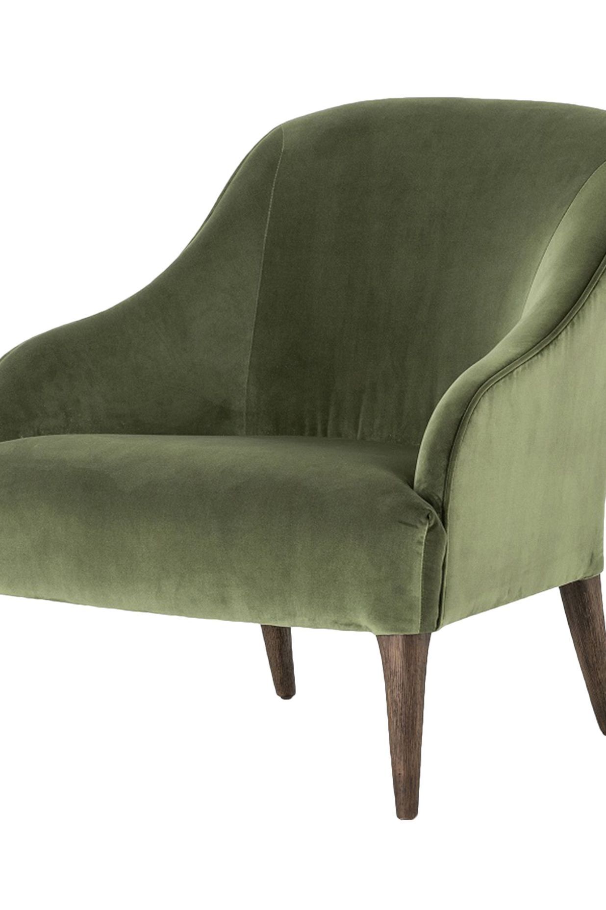 Lupita velvet lounge dining chair by French Country Collections