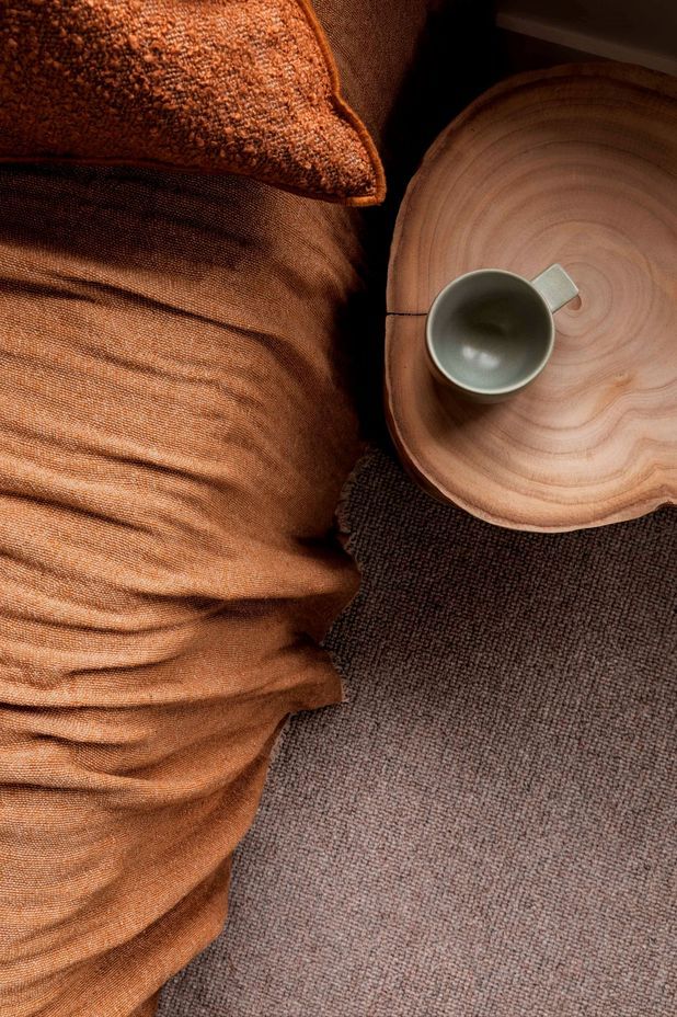 Kensho wool loop pile carpet by Bremworth