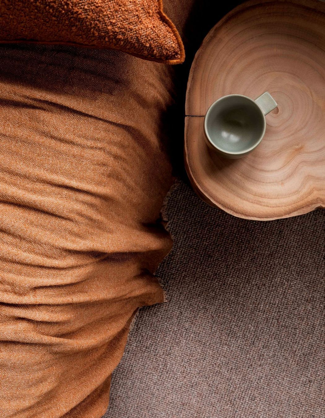 Kensho wool loop pile carpet by Bremworth