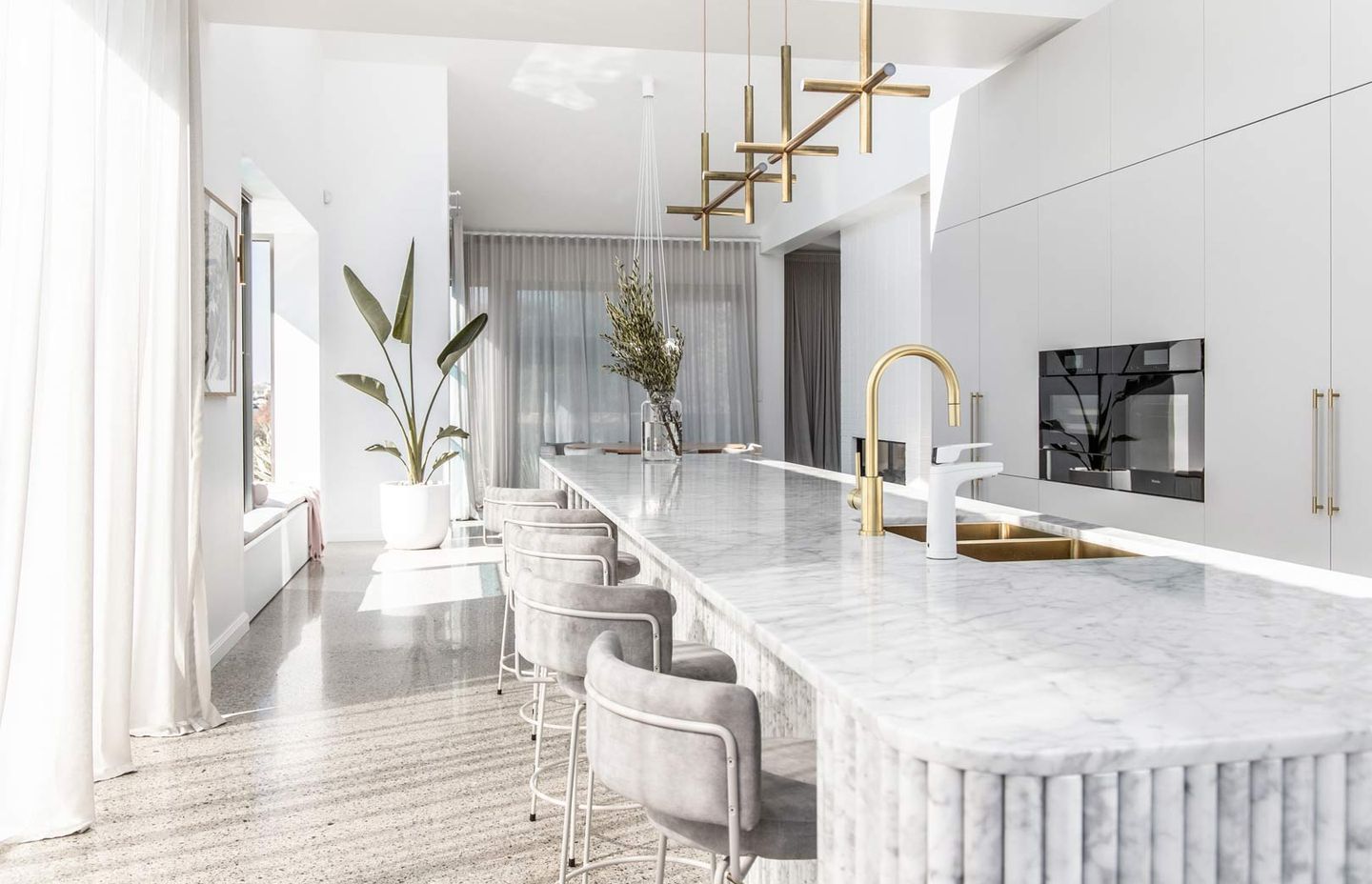 ABI Interiors kitchen at Lumière House