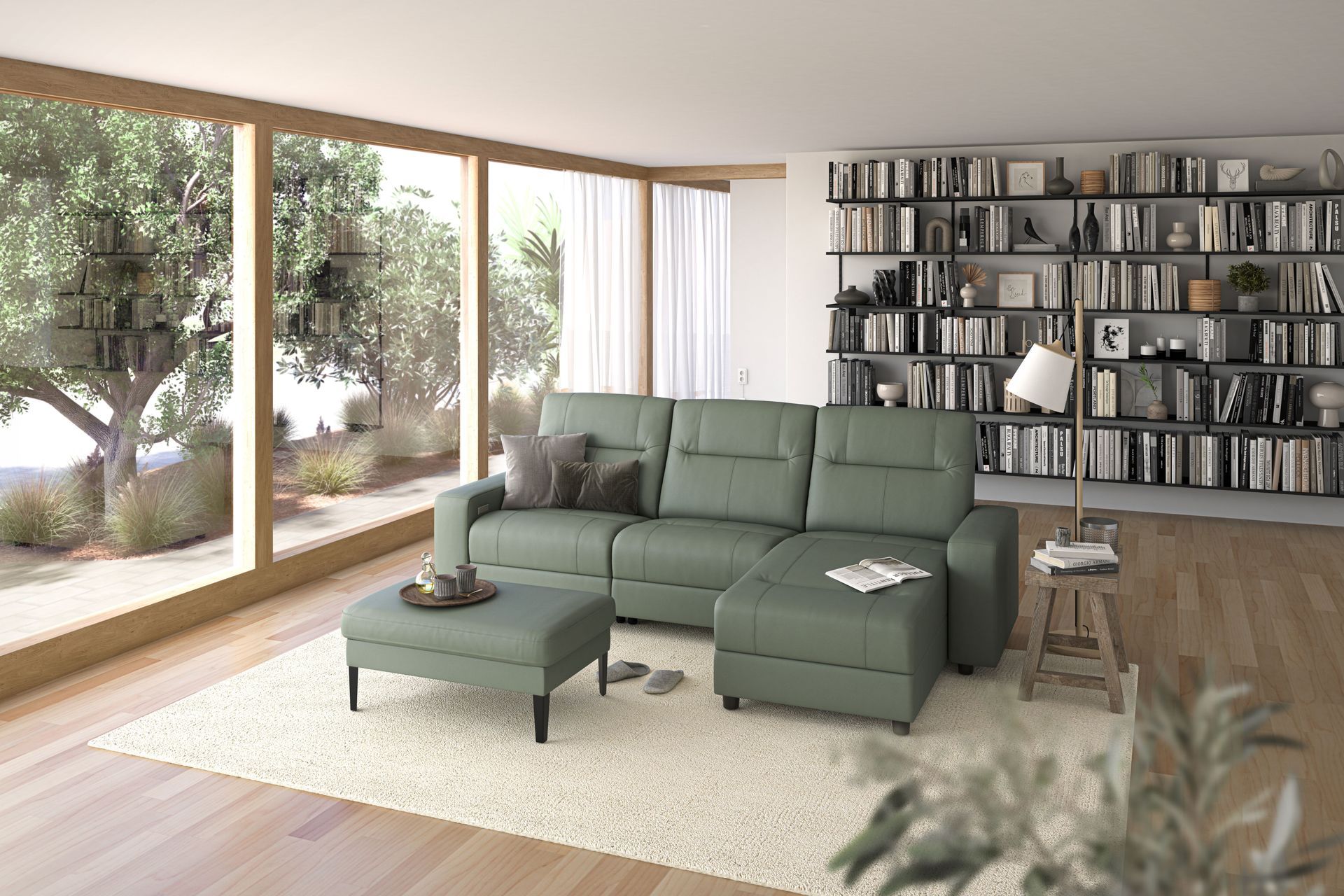 Ergonomic furniture design is based on tailoring pieces to human bodies. | Featured product: Munich Reclining Motion Sofas