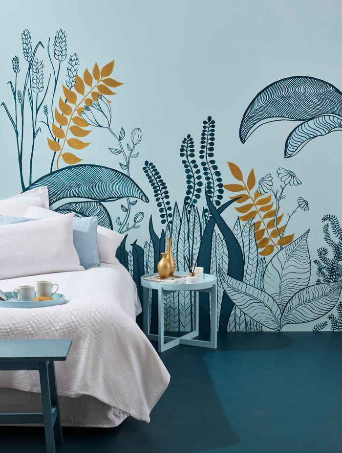 Peaceful blues are ideal for bedrooms - Resene Escape - Syling Megan Harrison-Turner