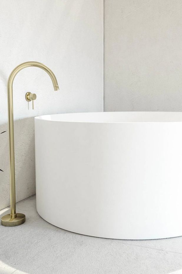 Oscar Floor Mounted Bath Filler from ABI Interiors