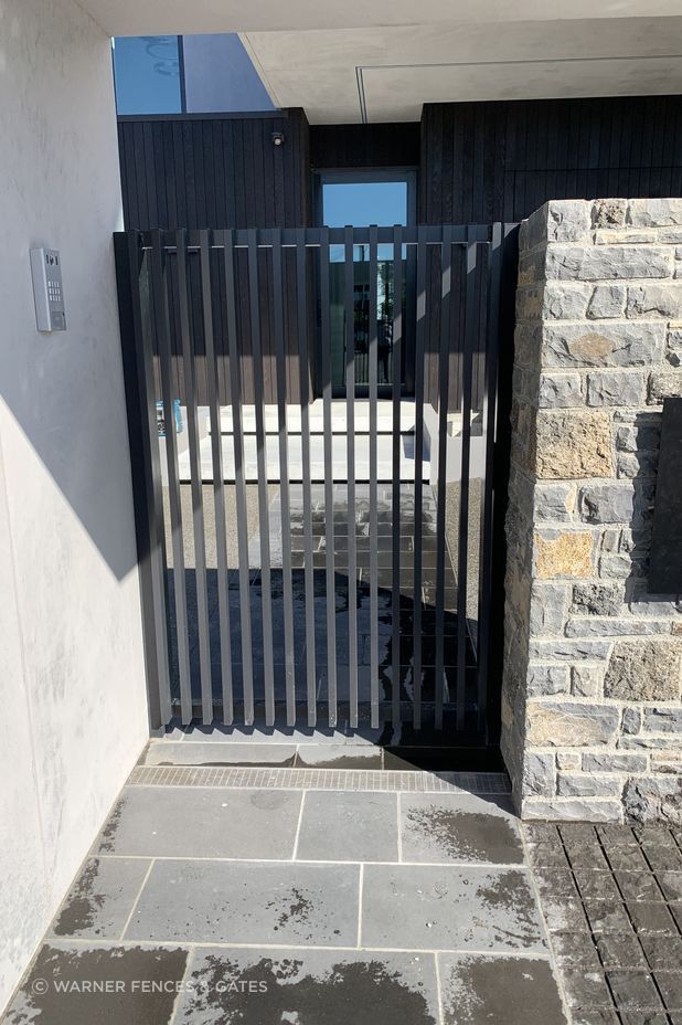 Both gates can be operated by the homeowner from anywhere in the world.