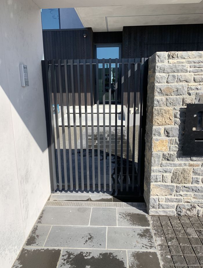 Both gates can be operated by the homeowner from anywhere in the world.