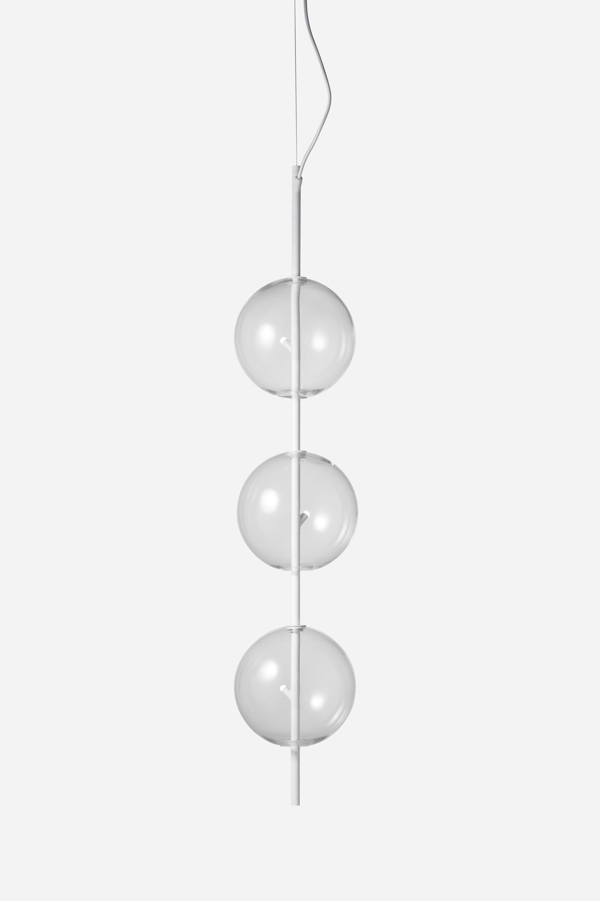  Point pendant light in White, Citta