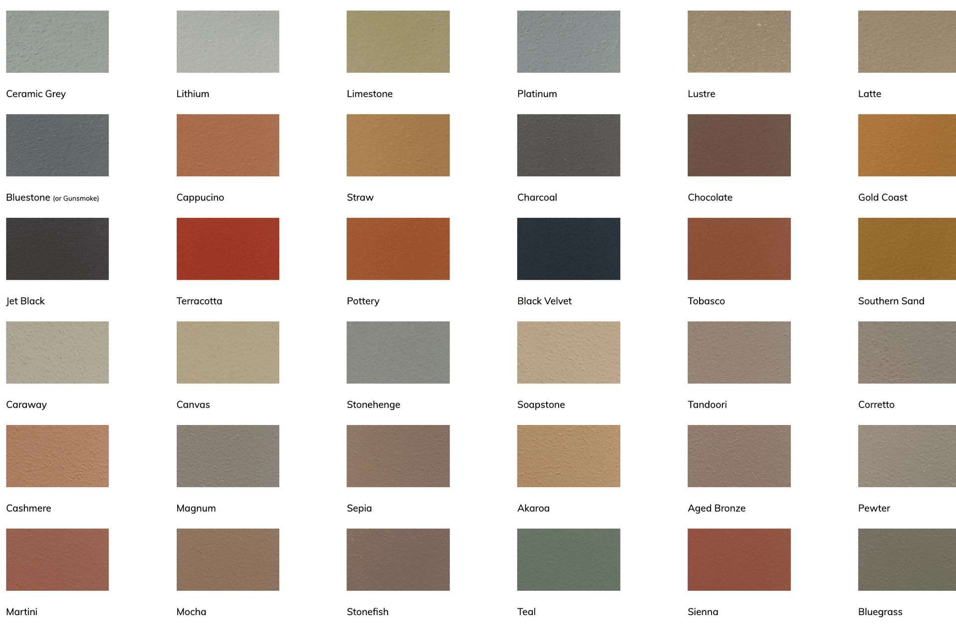 CKC offers a range of 36 colours, including warm tones such as ‘terracotta’ and  ‘cashmere’, meditative greens like ‘teal’, and deep shades such as ‘black velvet’.